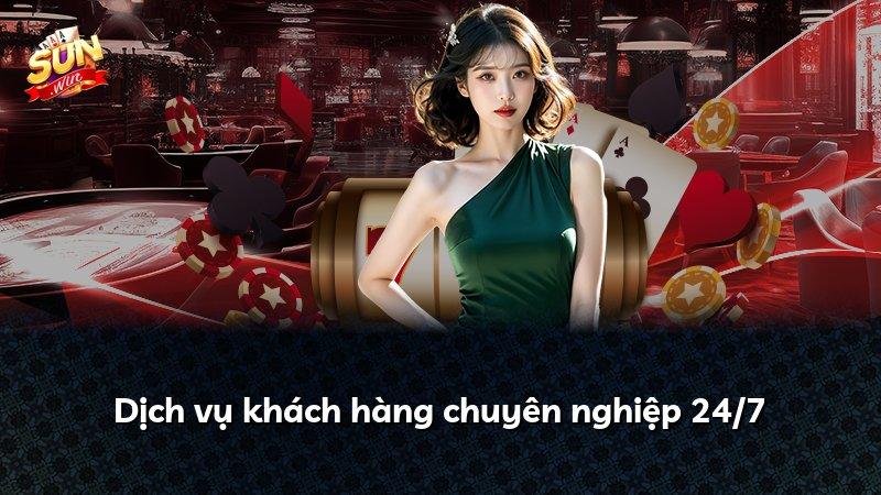Dịch vụ khách hàng chuyên nghiệp 24/7