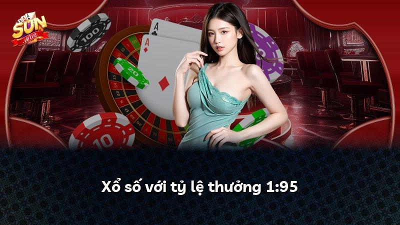 Xổ số với tỷ lệ thưởng 1:95